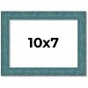 PosterPalooza | Photo Size Simple Blue Picture Frame - UV Acrylic, Foam Board Backing, Hanging Hardware - 2 of 4
