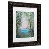 Trademark Fine Art - Sandra Iafrate  Niagara Falls River Ii Matted Framed Art - 3 of 4
