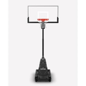 Spalding MOMENTOUS EZ ASSEMBLY, 54" Clear Acrylic, Alum Trim, Arena - 1 of 4