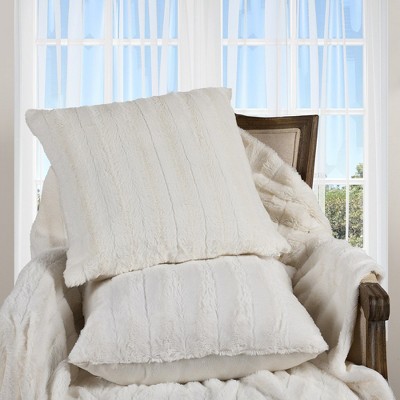 White fluffy pillow online target