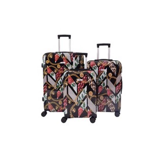 Mirage Luggage Xena 3-Piece ABS Hardshell Lightweight Luggage Set with 360° Dual Spinning Wheels and Combo Lock - 1 of 4