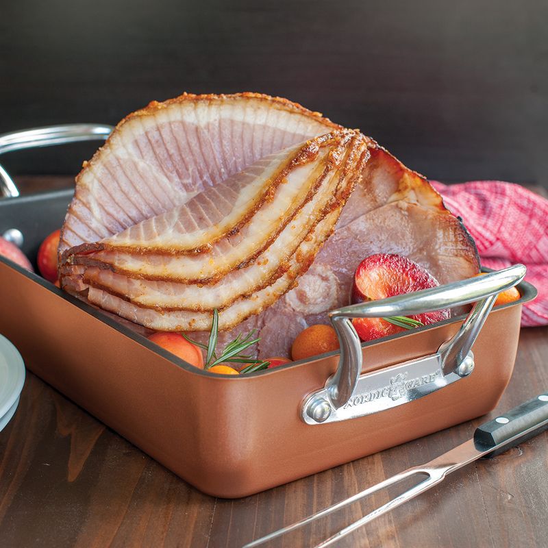 Nordic Ware Large Copper Roaster, 3 of 5