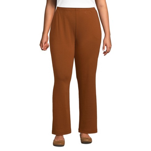 Lands' End Women's Sport Knit High Rise Pants - image 1 of 3