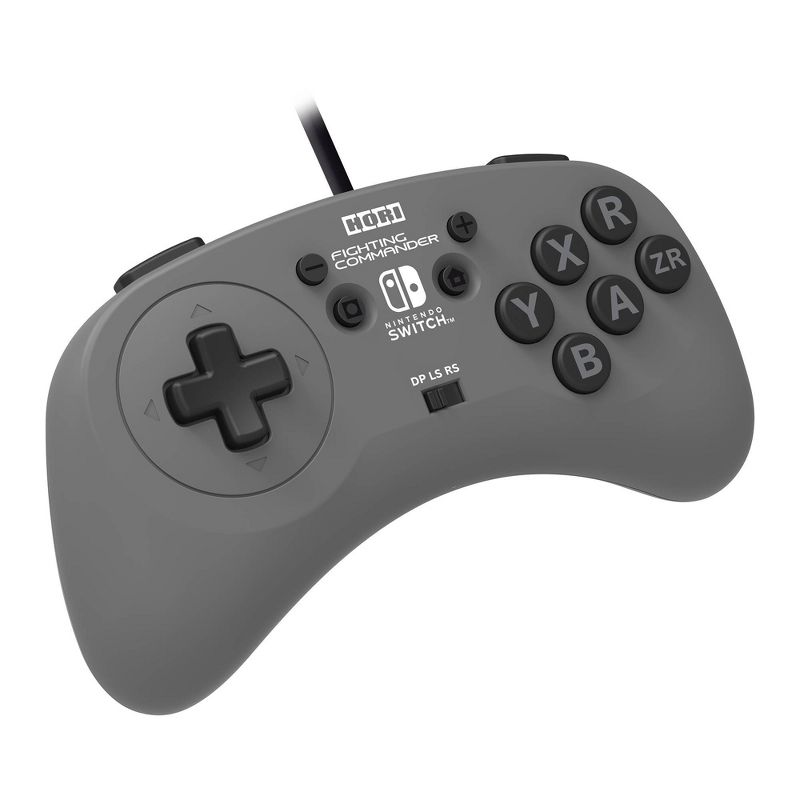 Hori Fighting Commander Wired Controller for Nintendo Switch - Gray, 6 of 8