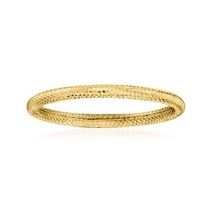 Ross-Simons 18kt Yellow Gold Textured Ring - 1 of 4