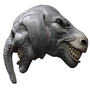 Adult American Horror Story Cult Flip Flop Costume Mask - 16 in. - Gray - 1 of 3