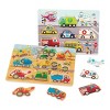 Battat Farmyard Animals & Transportation Vehicles Peg Puzzles - 4 of 4
