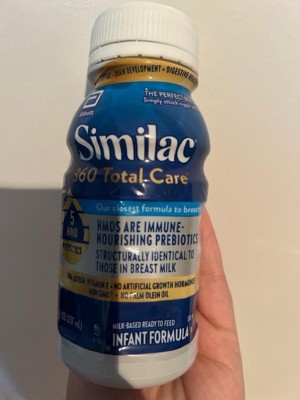 Similac 360 Total Care Non-gmo Ready To Feed Infant Formula Bottles - 8 ...