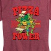 Women's - Teenage Mutant Ninja Turtles - Pizza Power Short Sleeve Graphic T-Shirt - 2 of 4