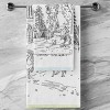Togas Cassler White/Grey Towel set - 3 of 3