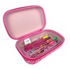 LOL Surprise Doll Pencil Case Set with LOL Stickers and Gel Pens for Girls, Molded with Zip Closure, Pink - 4 of 4