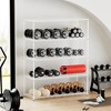 5 Tier Storage Rack Metal Shelf Wire Shelving Unit, Heavy Duty Adjustable Storage Rack with Wheels & Shelf Liners - 4 of 4