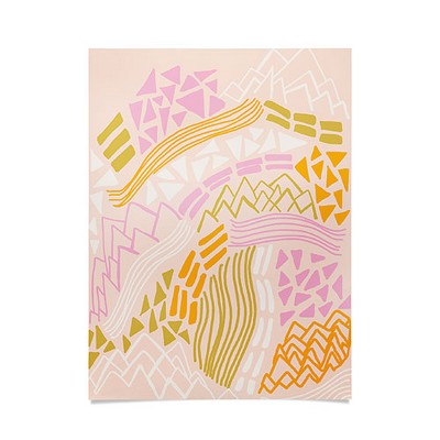 SunshineCanteen Cascade in Peach Poster- 18" x 24" - Society6