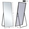 Dovelina Metal Framed Rectangle Full Length Mirror - 4 of 4