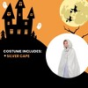 Forum Novelties Royal Princess Silver Costume Cape Child Standard - 3 of 3