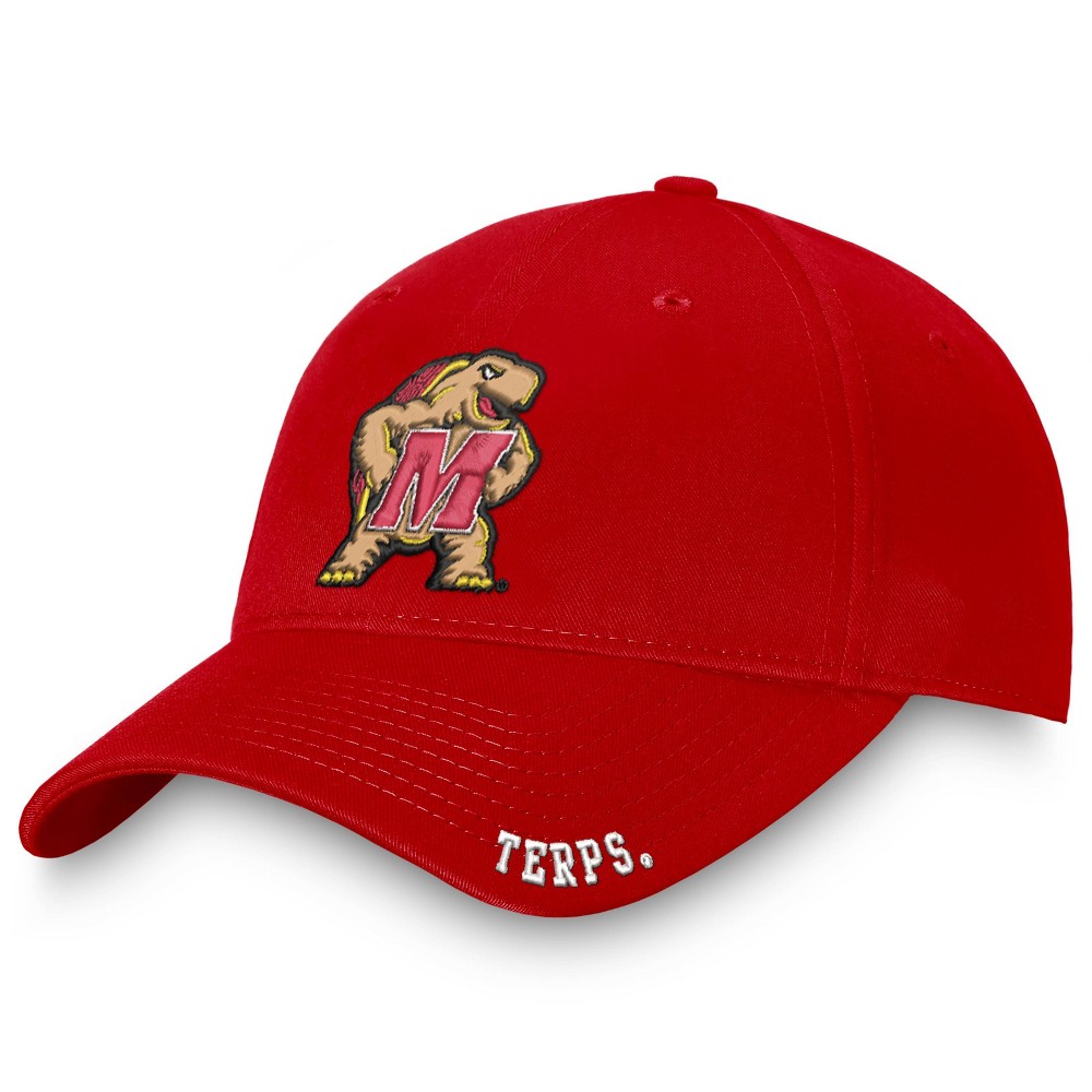 Case of pack 6ct) NCAA Maryland Terrapins Unstructured Washed Cotton Hat