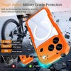 HTUTWOO Magnetic Case for iPhone 17 Pro Max, 360° Rugged Armor Case, Compatible with Magsafe, Silicone Bumper Protective Phone Cover - 4 of 4