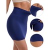 INSPIRE CHIC Women's Leggings Butt-Lifting Tummy Control High-Waisted Above Knee Tight Half Slip - 3 of 4