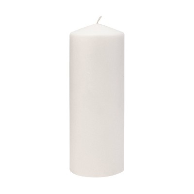 Stonebriar 3pk Tall 3'' X 4'' 35 Hour Long Burning Unscented Ivory Wax ...