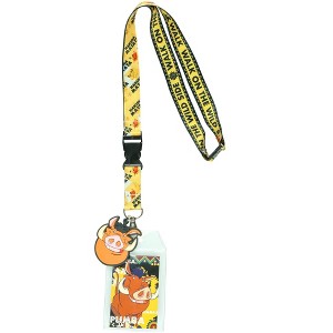 Disney The Lion King Hakuna Matata  Breakaway Lanyard ID Badge Holder - 1 of 4