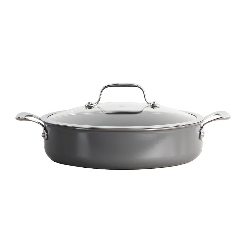 T-fal 5.5qt Universal Pan, Ceramic Excellence Nonstick Cookware Gray, 1 of 11