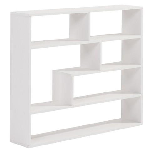 37 X 31 5 Rectangular Shelf Unit, White Shelving Unit