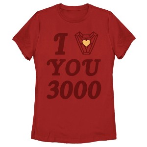 Women's Marvel Avengers Endgame 3000 Love T-Shirt - 1 of 4