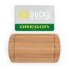 NCAA Oregon Ducks Parawood Billboard Glass Top Serving Tray - 2 of 3