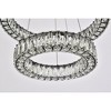 Elegant Lighting Monroe 2 - Light Pendant in  Black - 4 of 4