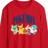 Men's - Pokémon - Scarlet & Violet Collegiate Long Sleeve Graphic T-Shirt - 2 of 3