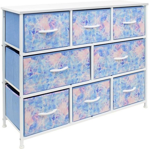 Target on sale blue dresser