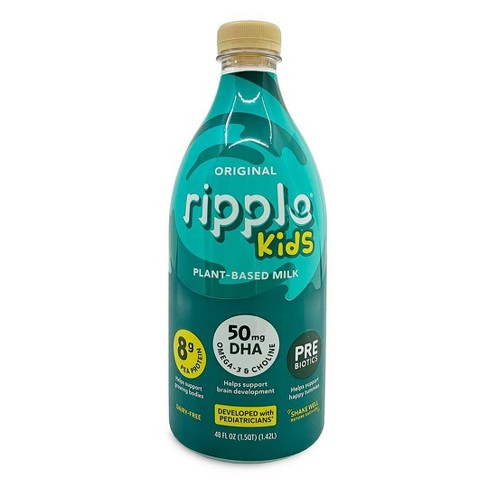 Ripple Kids Unsweetened Original Milk Alternative - 48 fl oz