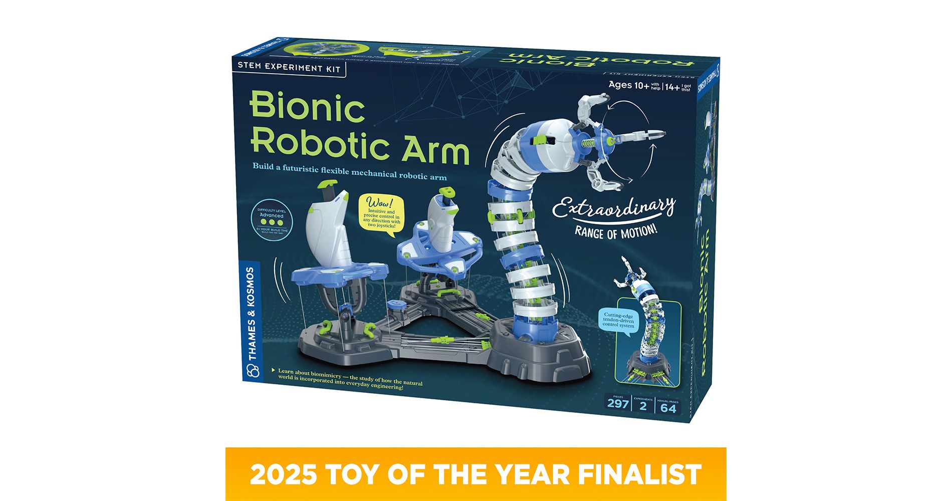 Thames & Kosmos Bionic Robotic Arm STEM Experiment Kit