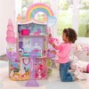KidKraft Rainbow Dreamers Unicorn Mermaid Wooden Dollhouse with 15 Accessories - 2 of 3