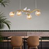 YIYIBYUS 4-Light Gold Creative 2-Birds Chandelier for Kitchen Island Dinning Room - 2 of 4