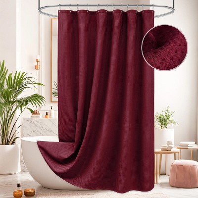 LunaLulinlk Thick Waffle Weave Shower Curtain