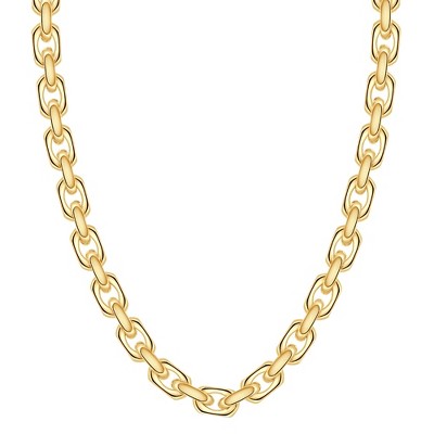 Pompeii3 14k Yellow Gold Women's 24" Chain Necklace 42 Grams 8.5mm Thick