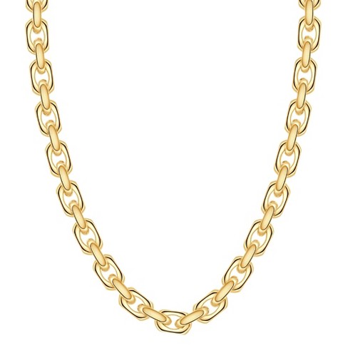 Pompeii3 14k Yellow Gold Women's 24" Chain Necklace 42 Grams 8.5mm Thick - image 1 of 4