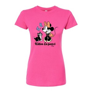 Women's - Disney Classics - Kitten Expurrt Fitted Graphic T-Shirt - 1 of 3