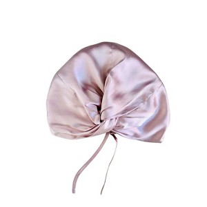 Pure Silk Twisted Turban Style Cap Adjustable Strings - 1 of 1