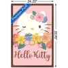 Trends International Hello Kitty and Friends: 24 Flowers - Hello Kitty Framed Wall Poster Prints - 3 of 4