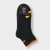 Women's 5pk Trick - or - Treat Ribbed Halloween Ankle Socks - Hyde and EEK! Boutique™ Black/White/Orange 4 - 10 - 2 of 3