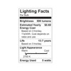 GE 2pk 60W Reveal HD+ LED BM Decorative Light Bulbs - 4 of 4