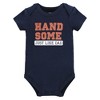 Hudson Baby Infant Boys Cotton Bodysuit and Pant Set, Mamas Boy - 4 of 4