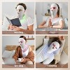 BRINJOY Red Light Therapy Mask for Face & Neck - 120 LED Beads 8 Modes USB-C Rechargeable - 3 of 4