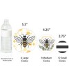 Big Dot of Happiness Little Bumblebee - Bee Baby Shower or Birthday Party Giant Circle Confetti - Party Decorations - Large Confetti 27 Count - 3 of 4