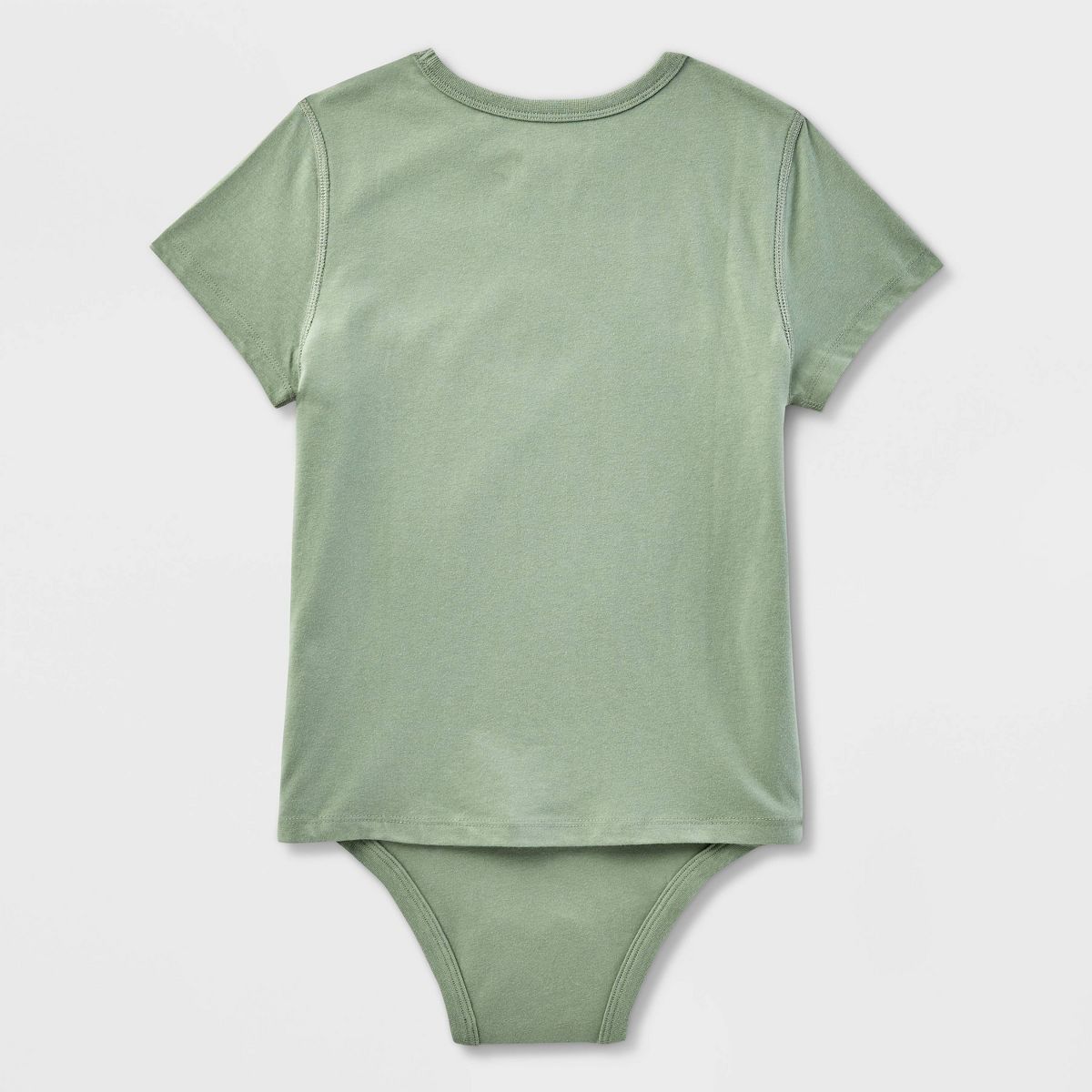 Kids' Adaptive Short Sleeve 2pk Abdominal Access Bodysuit - Cat & Jack™ - thumbnail 6
