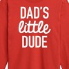 Boys' - Instant Message - Dad Set Little Dude Long Sleeve Graphic T-Shirt - 2 of 4