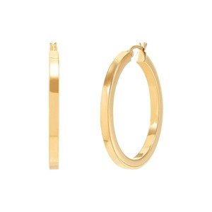 Silpada 'Rise And Shine' Tube Hoop Earrings - 1 of 4
