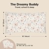 KeaBabies Buddy Toddler Pillow with Pillowcase, 10x18 Buddy Pillow for Toddler, Soft Kids Pillow for Sleeping, Travel, Age 2-5 - 3 of 4